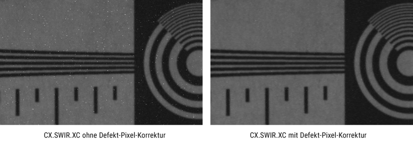 Unsichtbares inspizieren mit SWIR Kameras – Defekt-Pixel-Korrektur