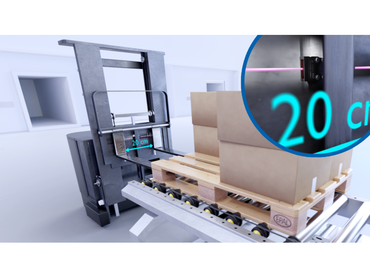 Miniatursensor für AGVs